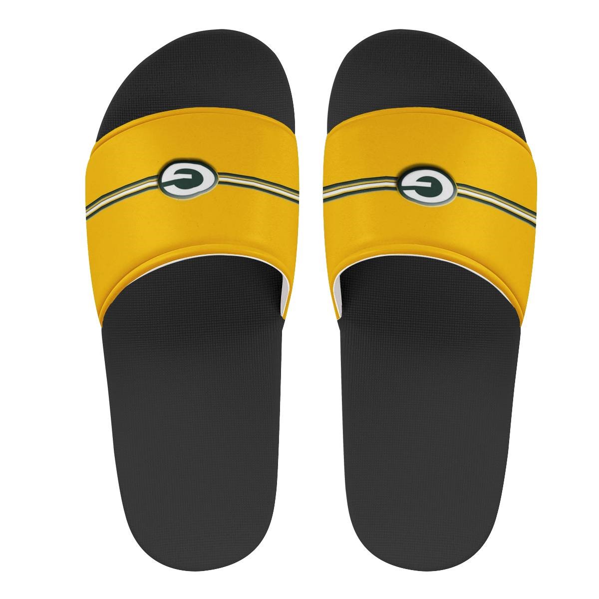 Youth Green Bay Packers Flip Flops 002